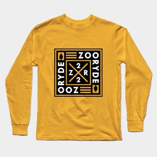 Zoo Ryde Square Logo Long Sleeve T-Shirt